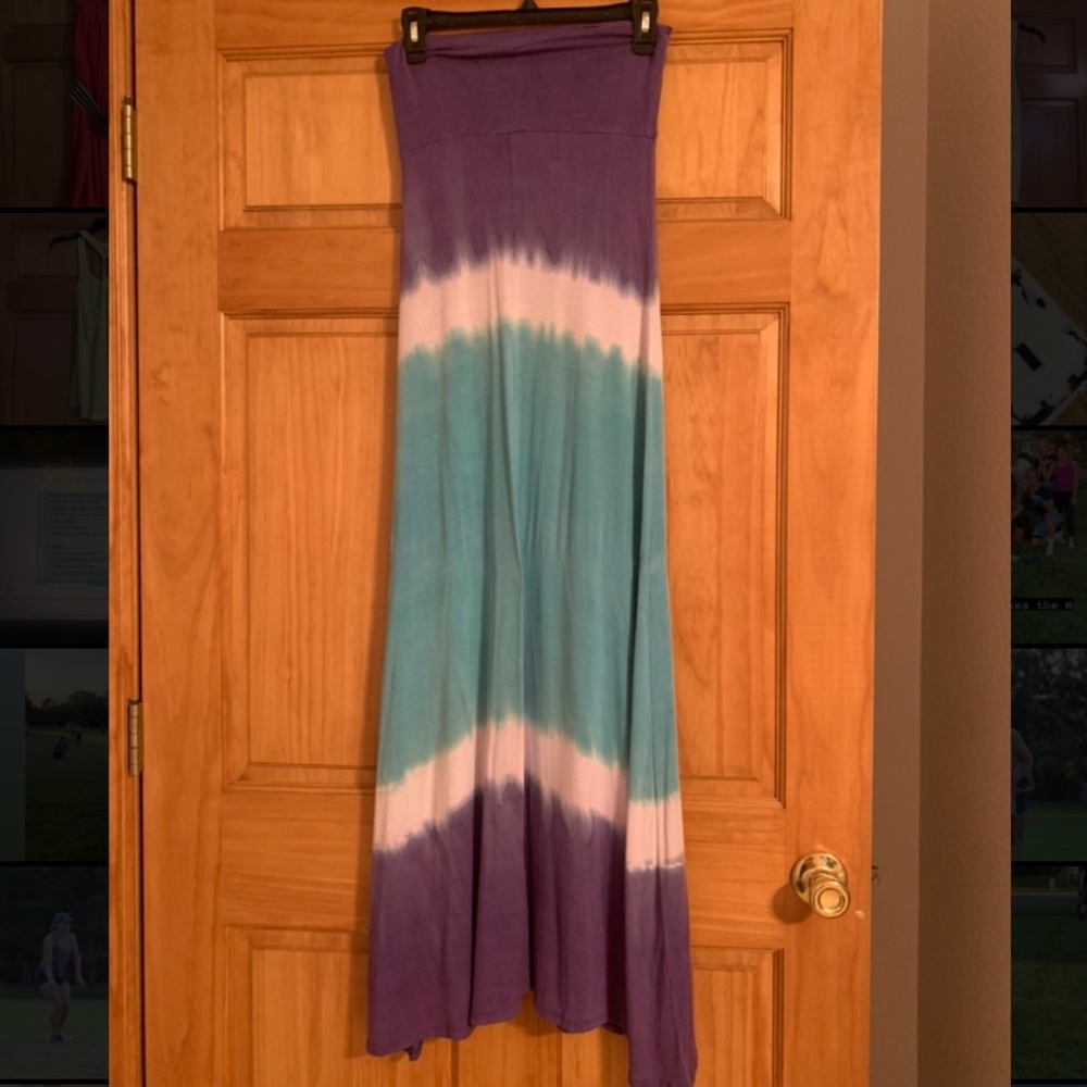 Comfy tie-dye Maxi Skirt from Venus